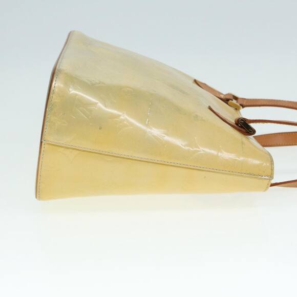 LOUIS VUITTON Monogram Vernis Houston Hand Bag Gris M91053 - Picture 4 of 13